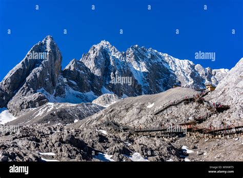 Mount yulong - The Jade Dragon Snow Mountains, or Yulong Xueshan in Chinese Pinyin, are a compact mountain range in Yulong Naxi Autonomous County, Lijiang, Yunnan Province, China. …